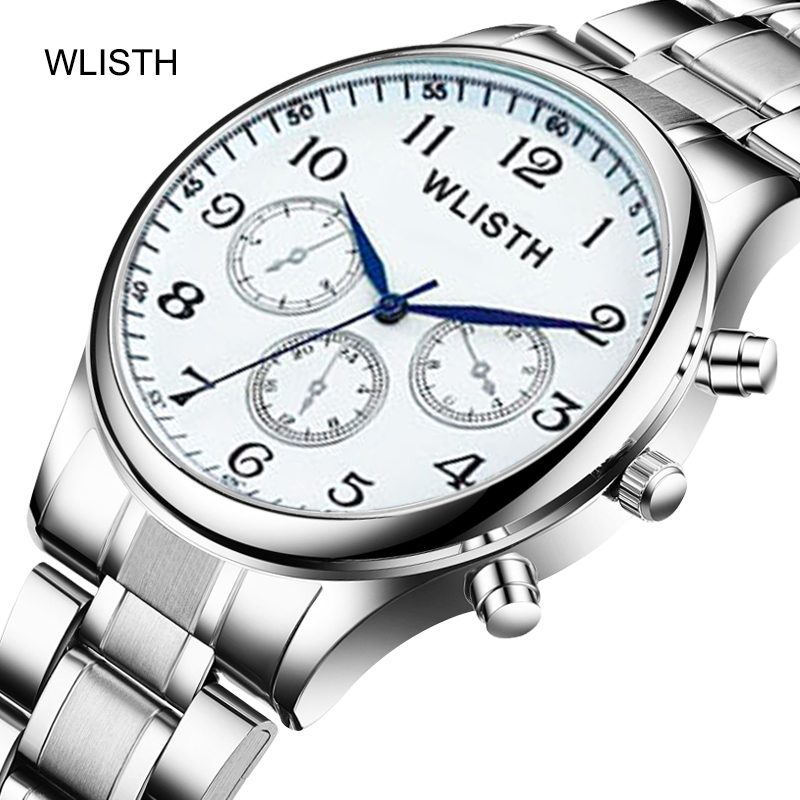 Smartwatch Watches Brands For Men - Montre à quartz pour hommes, chronographe,
