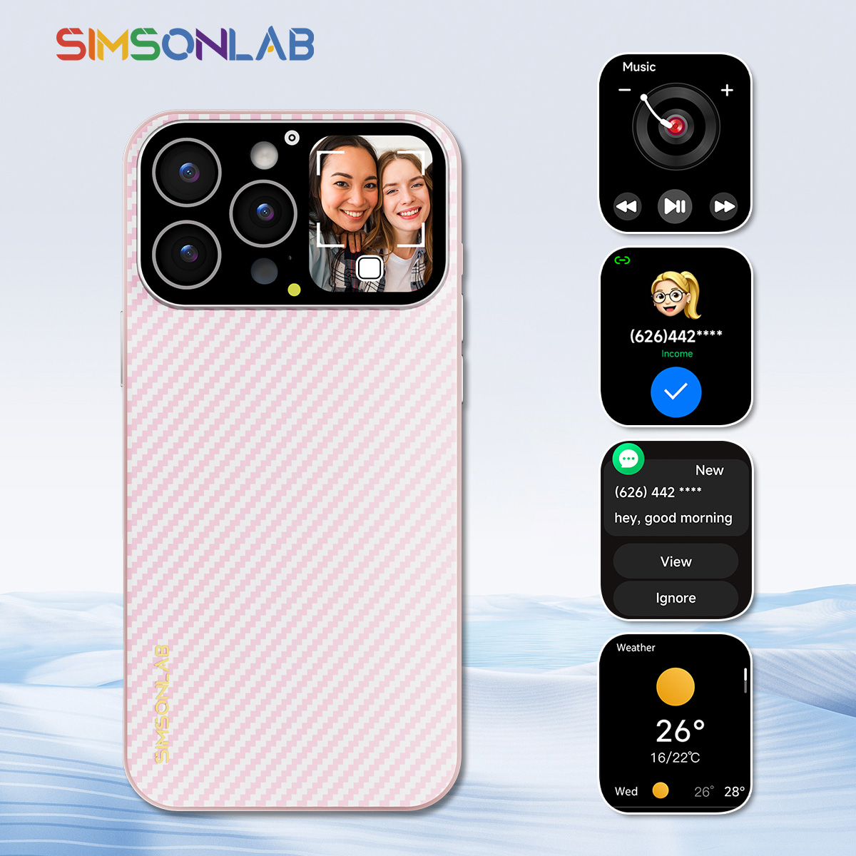 Smartwatch Watches That Connect To Iphone - Nouveau étui de téléphone intelligent pour