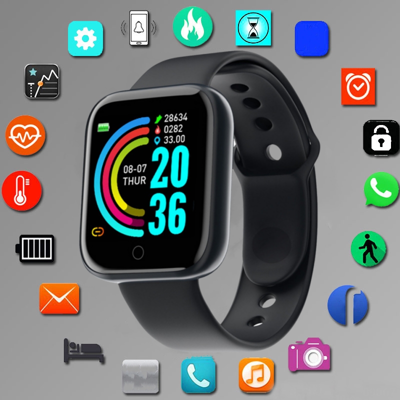 Watch Smartwatch Android - Montre Connectée pour Homme et Femme,