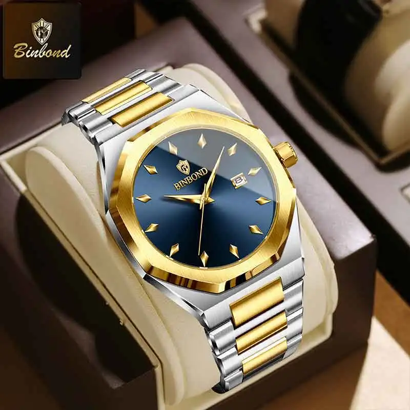 Smartwatch Watches Brands For Men - BINBOND Top marque homme montre à