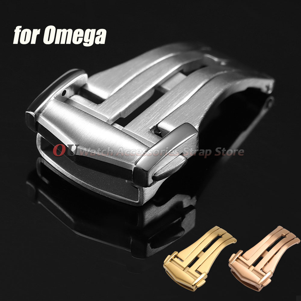 Watches Omega - Boucles de montre pliantes en acier