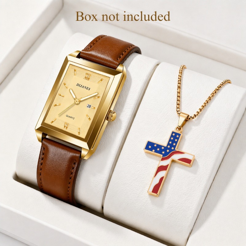Smartwatch Watches Brands For Men - Ensemble Montre et Collier pour Homme,