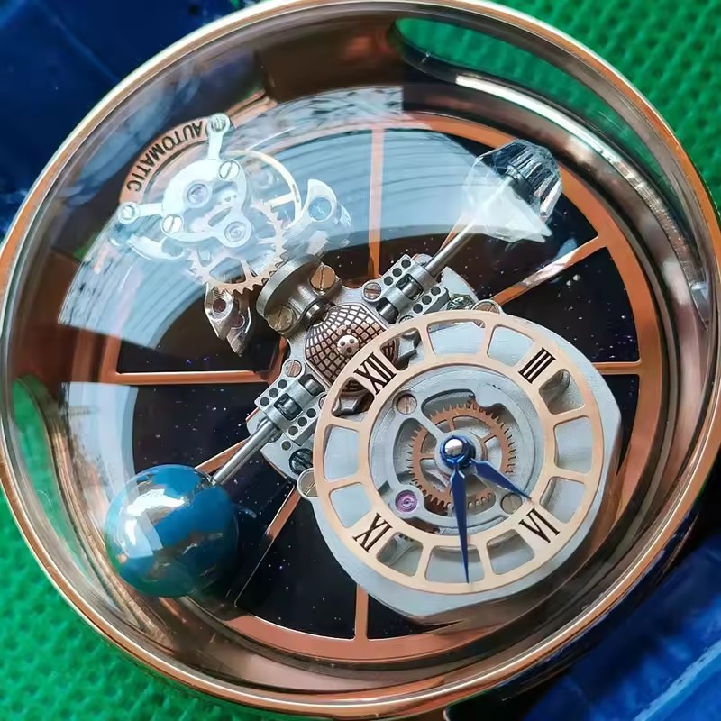 Watches Not Smartwatch - PINDU Design homme montre-bracelet Transparent creux