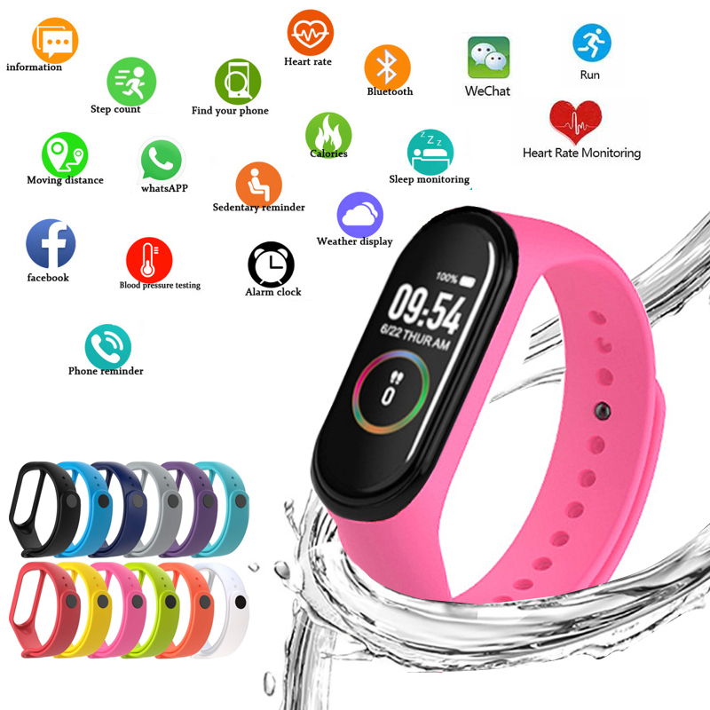 Smartwatch Watches For Women Branded - M4 montres intelligentes bracelets de Sport