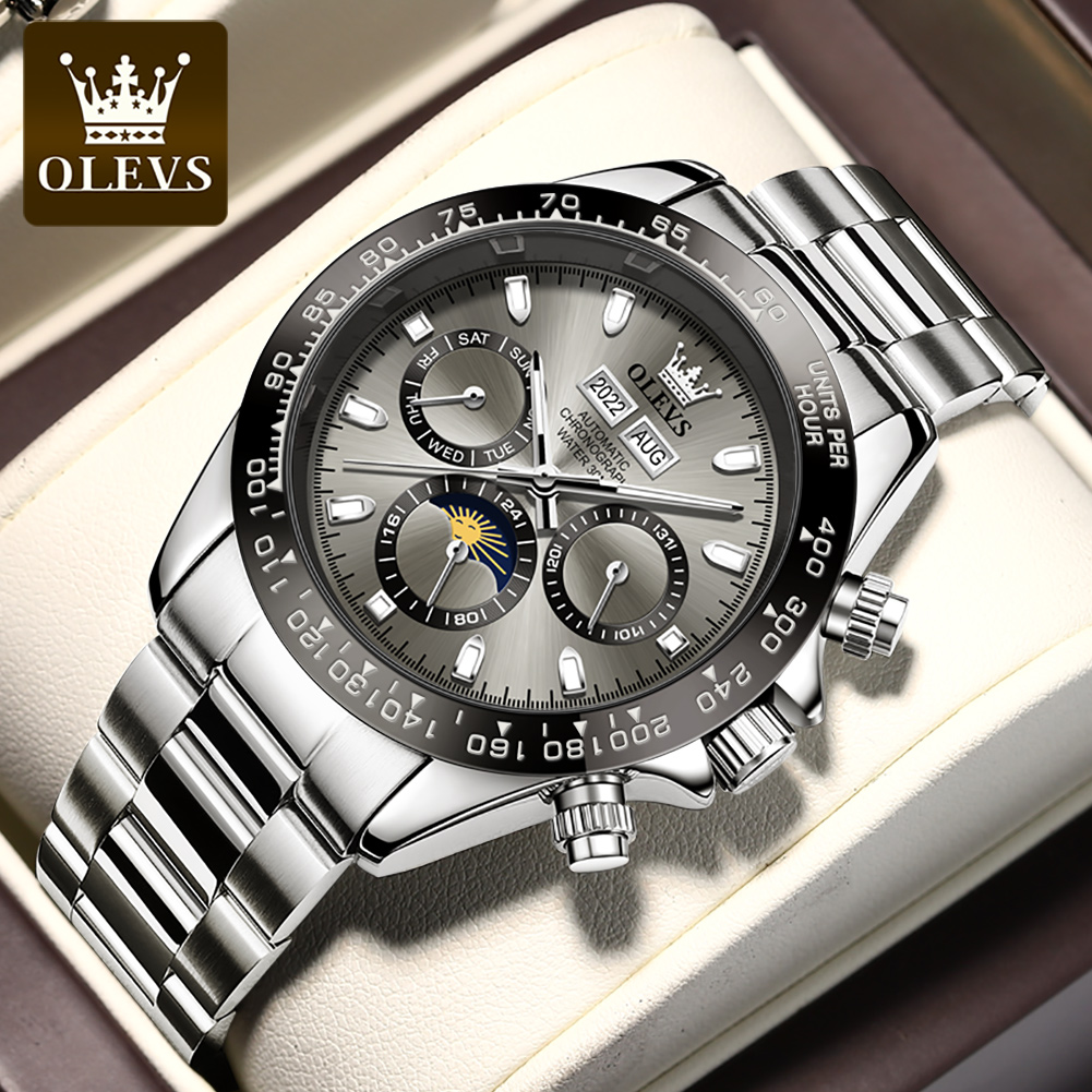 Rolex Watch Daytona - OLEVS 6654 montre de luxe pour