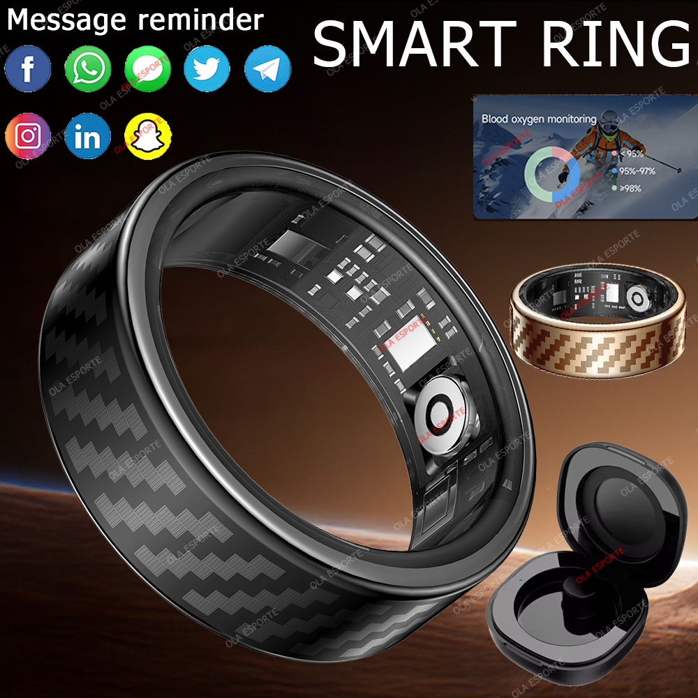 Smartwatch Ring Watches - Anneau intelligent pour hommes et femmes,