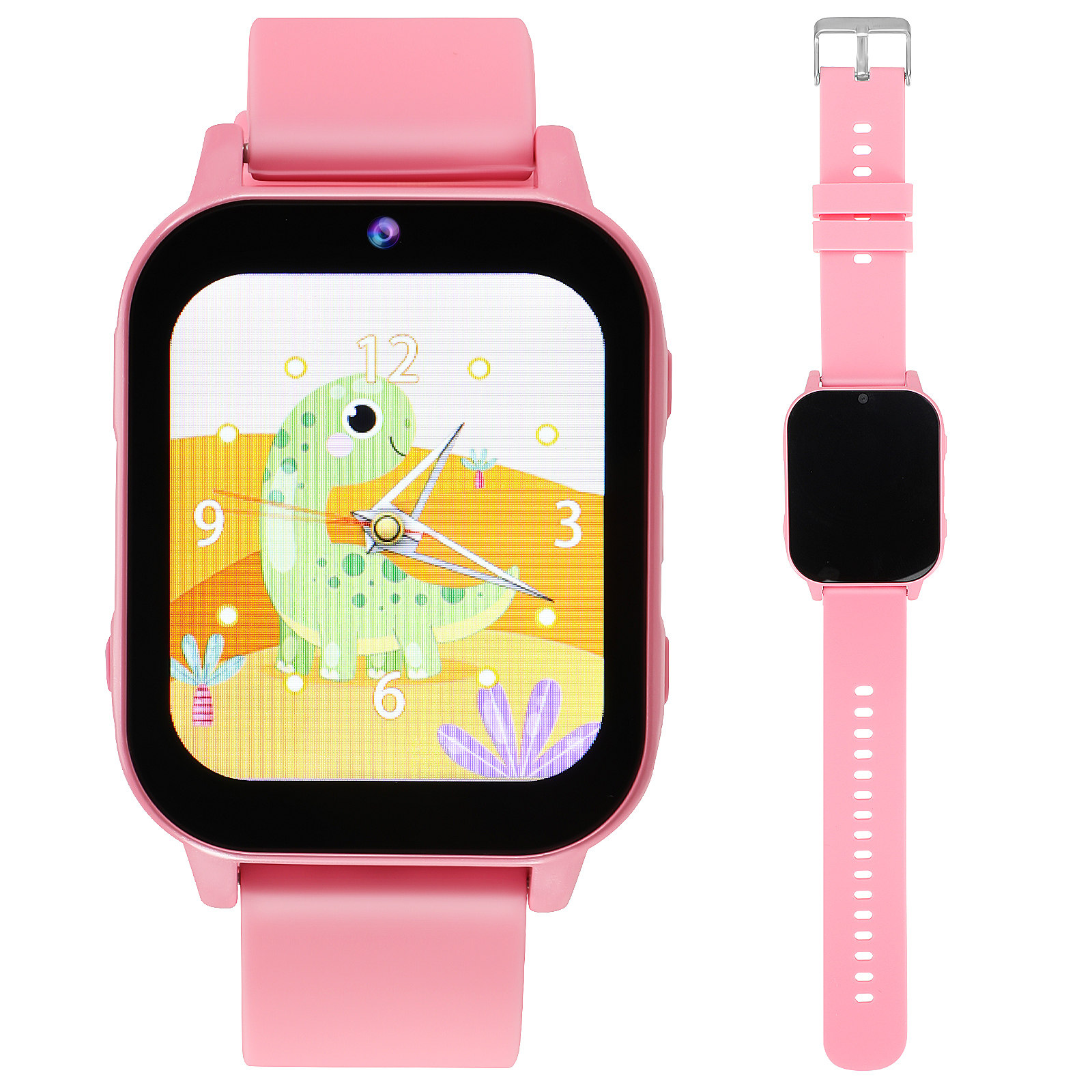 Smartwatch Pink Watches For Kids - Montre connectée pour enfants avec jeux