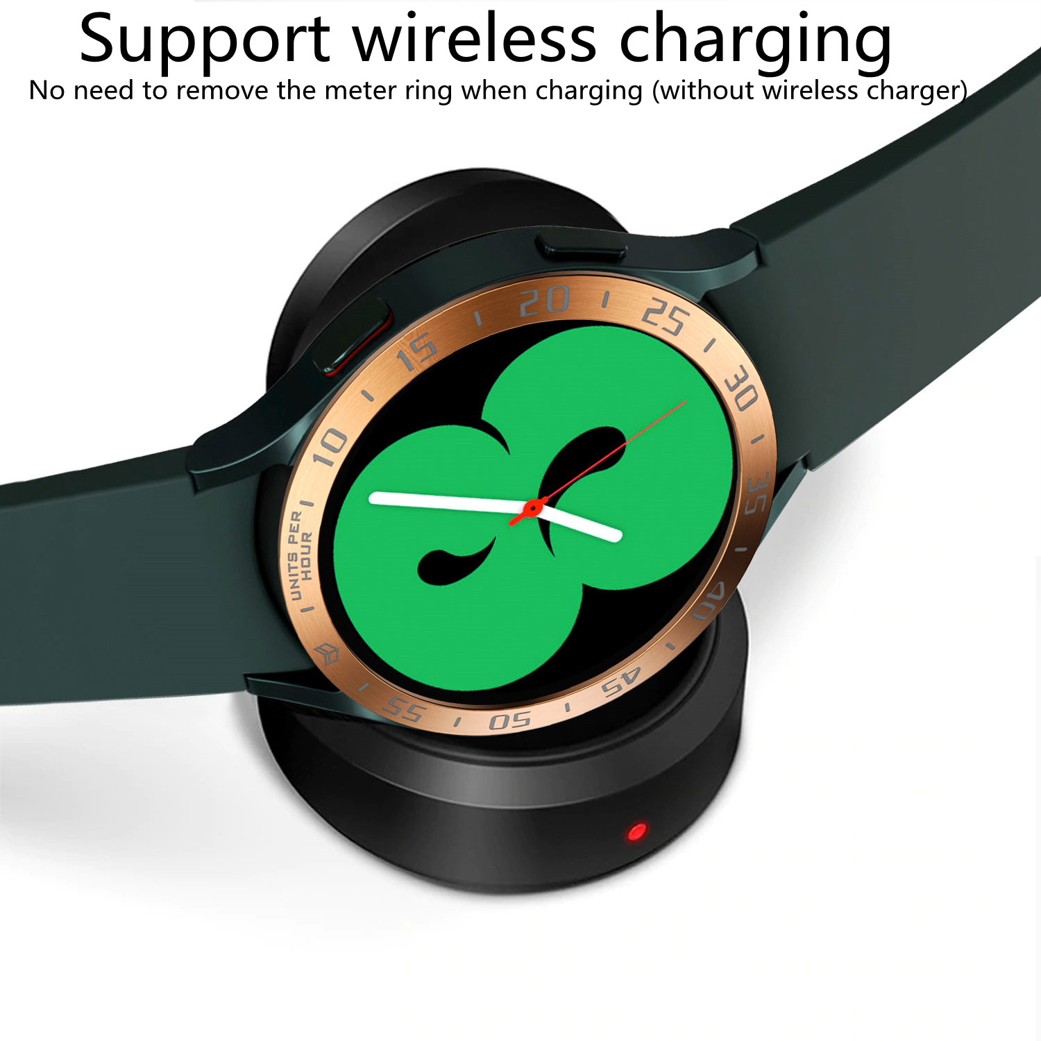Smartwatch Ring Watches - Couvercle de bague en métal, échelle