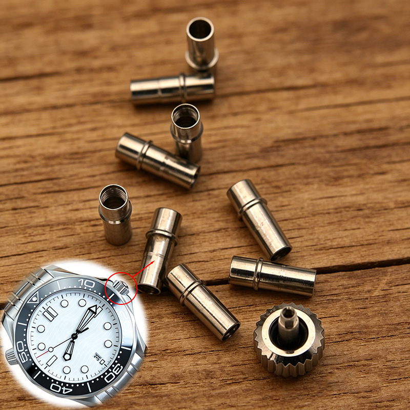 Watches Omega - Couronne de montre et tube de