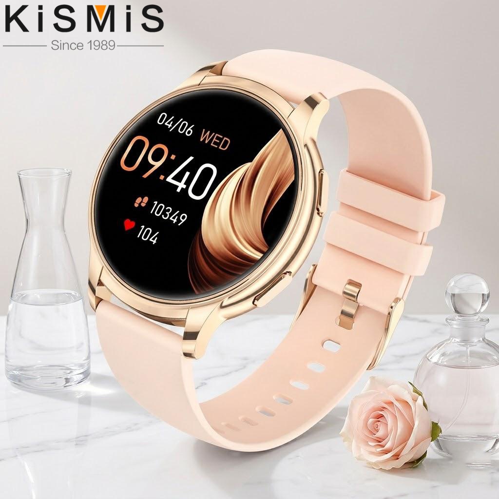 Watch Smartwatch Android - Montre connectée pour femmes, étanche, moniteur