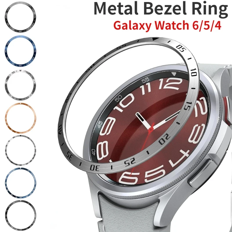 Smartwatch Ring Watches - Anneau de lunette en métal pour
