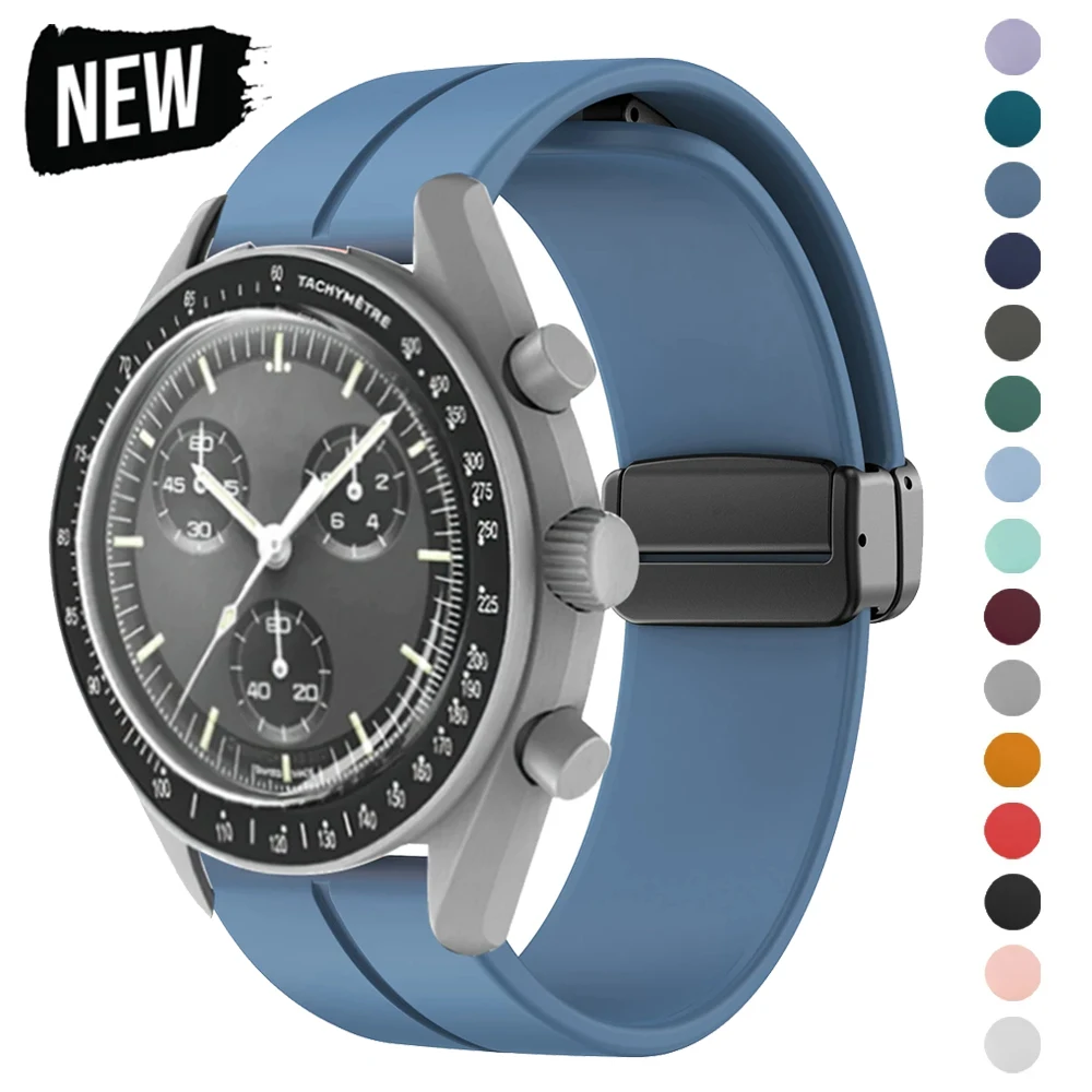 Watches Omega - Bracelet en silicone pour Omega X