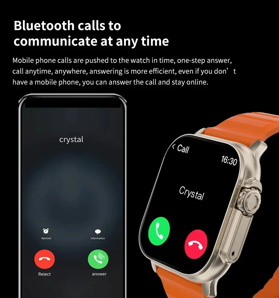 Nouvelle montre intelligente T - Smartwatch Watches With Bluetooth avis et prix