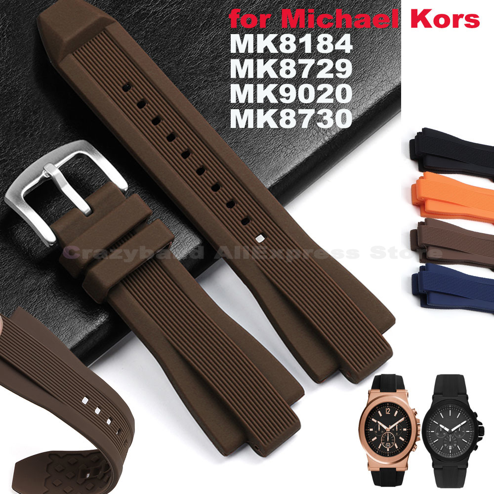 Silicone pour Michael Kors MK8 - Smartwatch Watches Michael Kors avis et prix