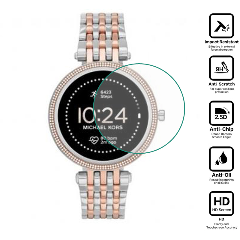 Film de Protection en verre tr - Smartwatch Watches Michael Kors avis et prix