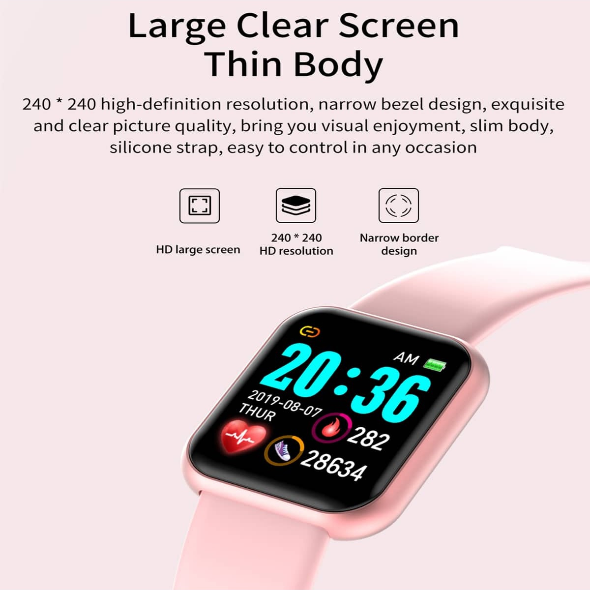 Montre connectée Y68 D20 pour  - Watches Not Smartwatch avis et prix