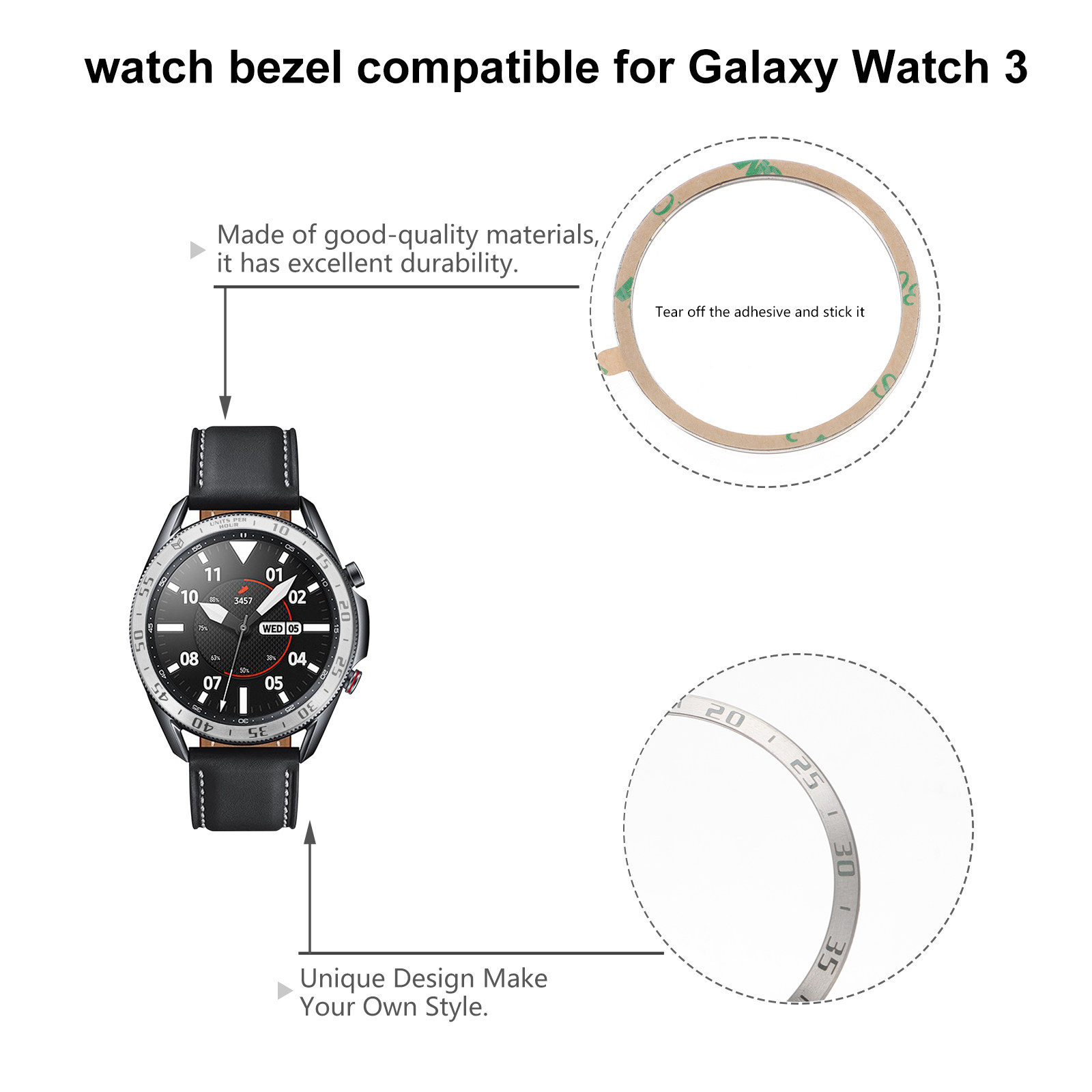 1 pièce de bague de protection - Smartwatch Ring Watches avis et prix
