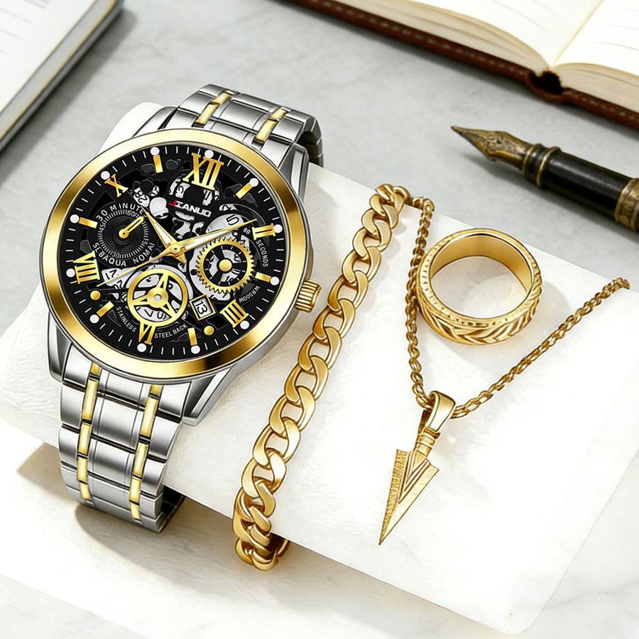 Montre de luxe pour homme avec - Smartwatch Ring Watches avis et prix