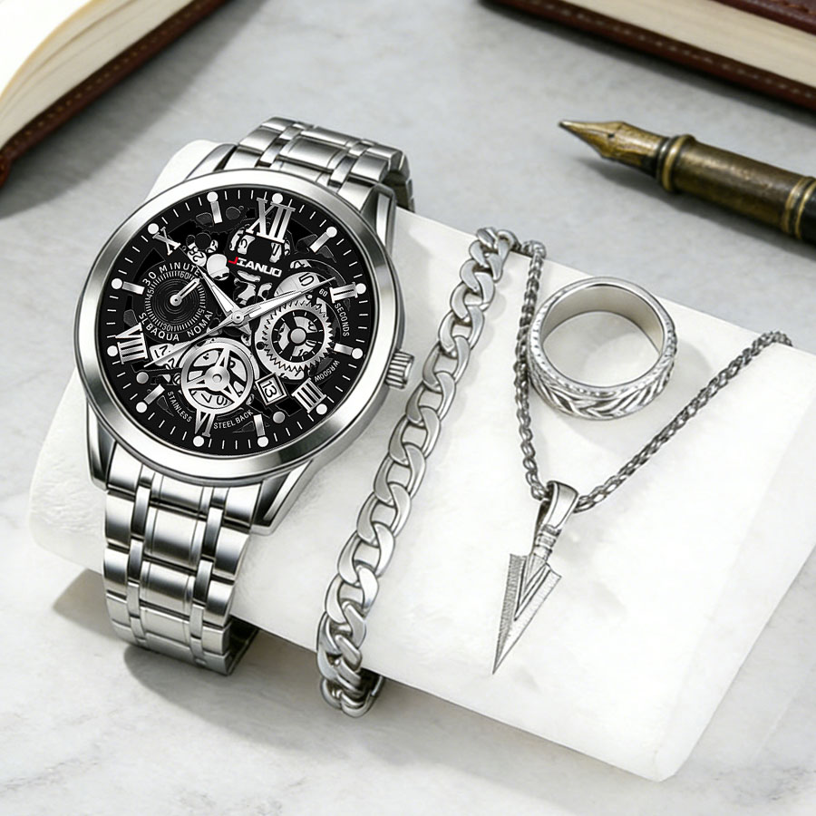 Montre de luxe pour homme avec - Smartwatch Ring Watches avis et prix