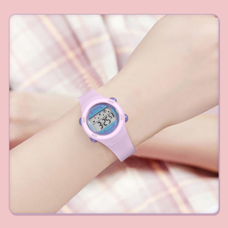 Montre électronique pour enfan - Smartwatch Pink Watches For Kids avis et prix