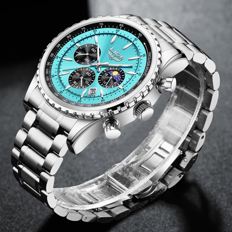 Montre homme LIGE, marque de l - Smartwatch Branded Watches For Men avis et prix