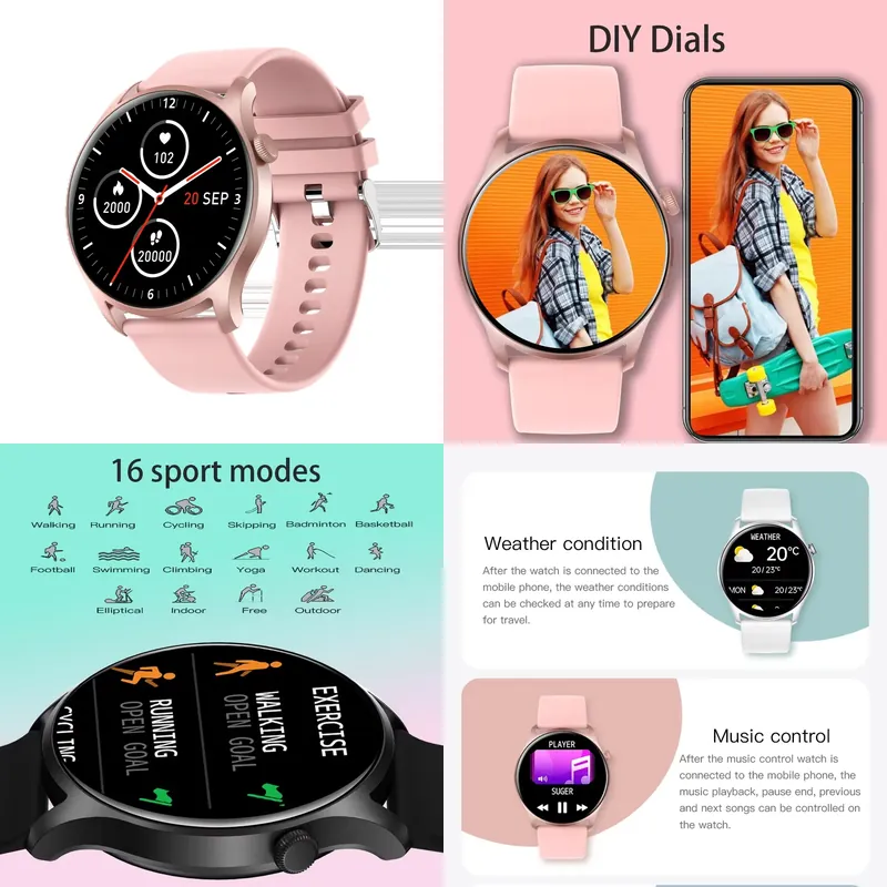 Montre connectée SENBONO MAX8  - Watch Smartwatch Android avis et prix