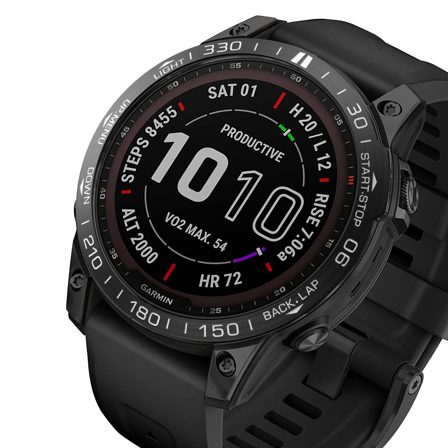 Lunette de style en métal pour - Smartwatch Ring Watches avis et prix