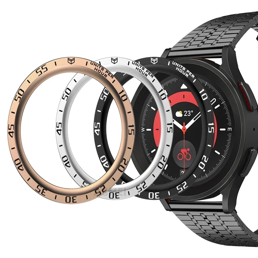 Anneau de lunette en métal pou - Smartwatch Ring Watches avis et prix