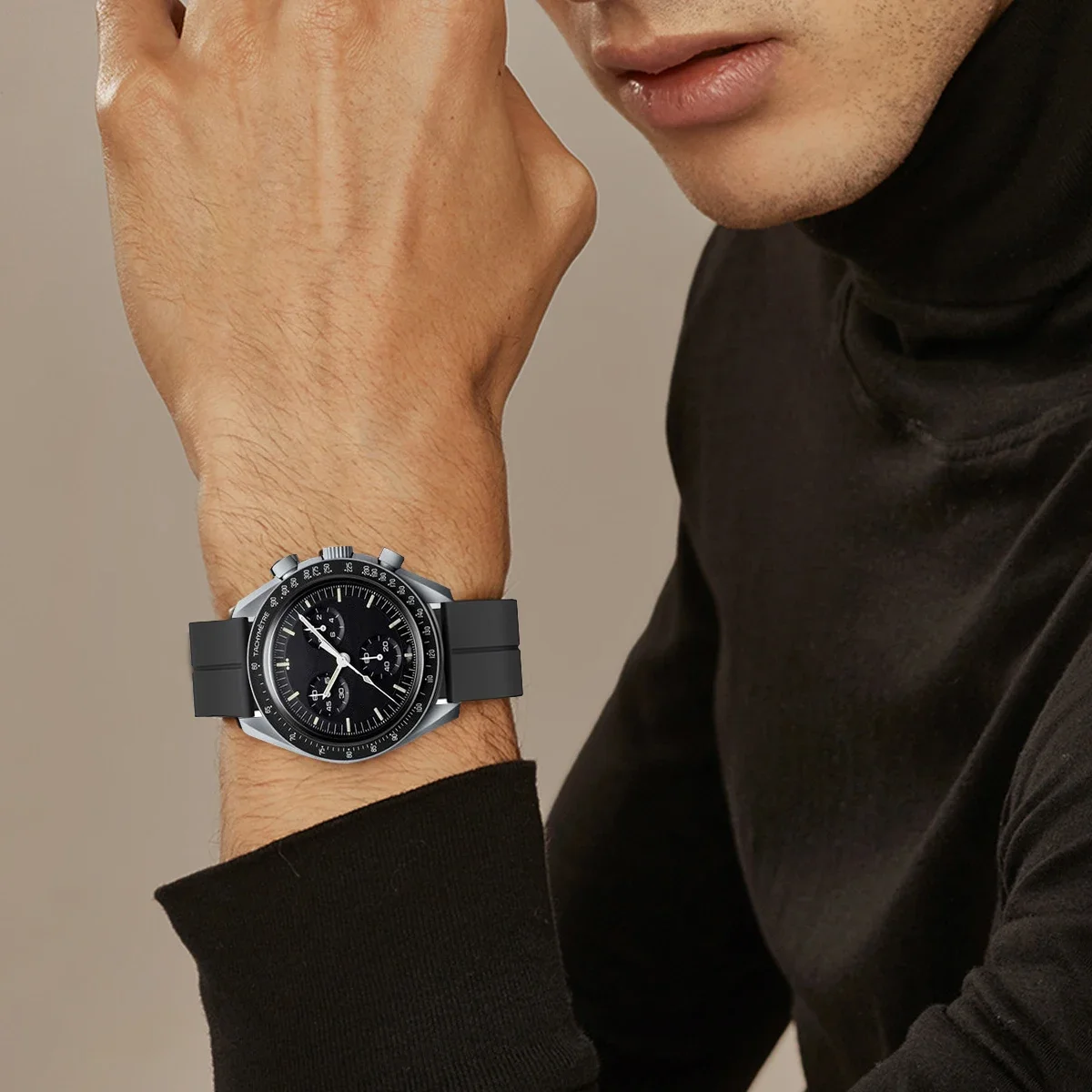 Bracelet en silicone pour Omeg - Watches Omega avis et prix